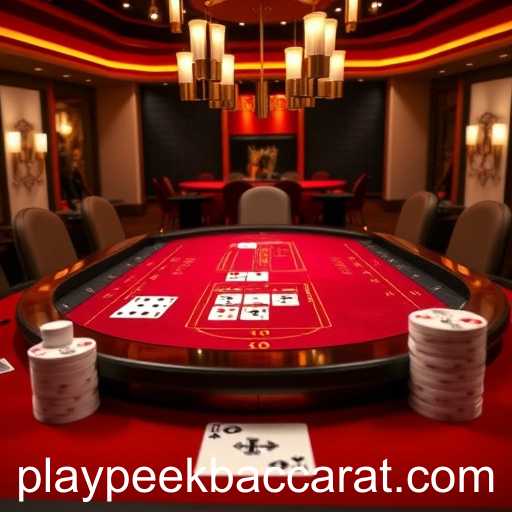 Mastering Peek Baccarat: A Strategic Dive into Winning Strategies
